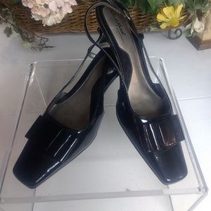 natural soul by naturlizer blk patent slingback 9M